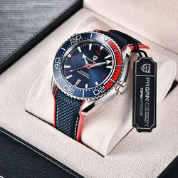 PAGANI DESIGN Top Brand Men's Wristwatch Ceramic Bezel Sapphire Glass Automatic Watches 100M Waterproof Mechanical Watch NH35