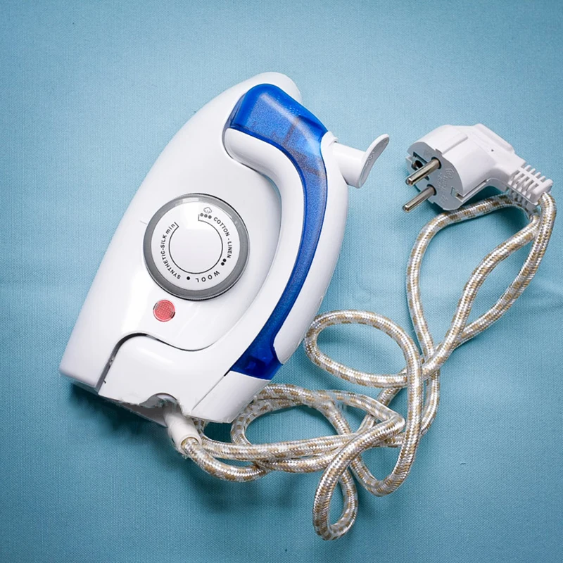 

700 Вт мини-портативный складной ручной электрический утюг для одежды, дорожный отпариватель для одежды с 3 передачами, базовая пластина, контроль температуры