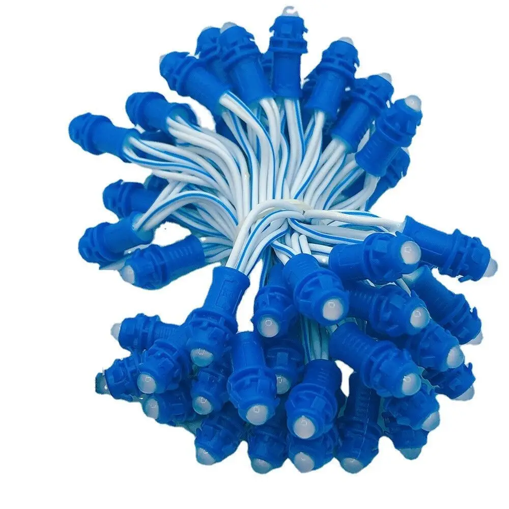 1000pcs DC12V 9mm Round Led Modules String Dimmable Advertisement Letters Waterproof Led Light Sign Pixel Christmas Decor Lights