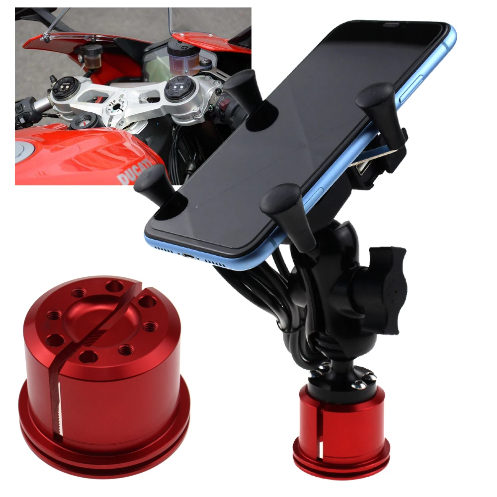 Phone Holder for DUCATI MONSTER 659 696 796 1100/S/EVO Motorcycle Accessories GPS Navigation Bracket USB Charger