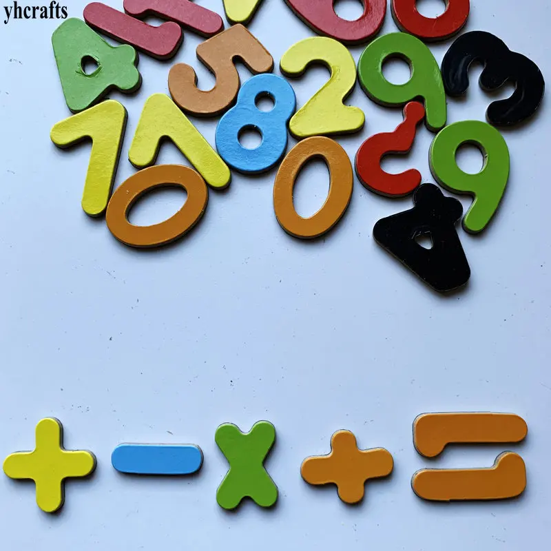 26 sztuk/partia. 0-9 numery lodówka magnes matematyka zabawki naucz własnej inteligencji zabawki DIY puzzle gry samouczące się prezenty urodzinowe