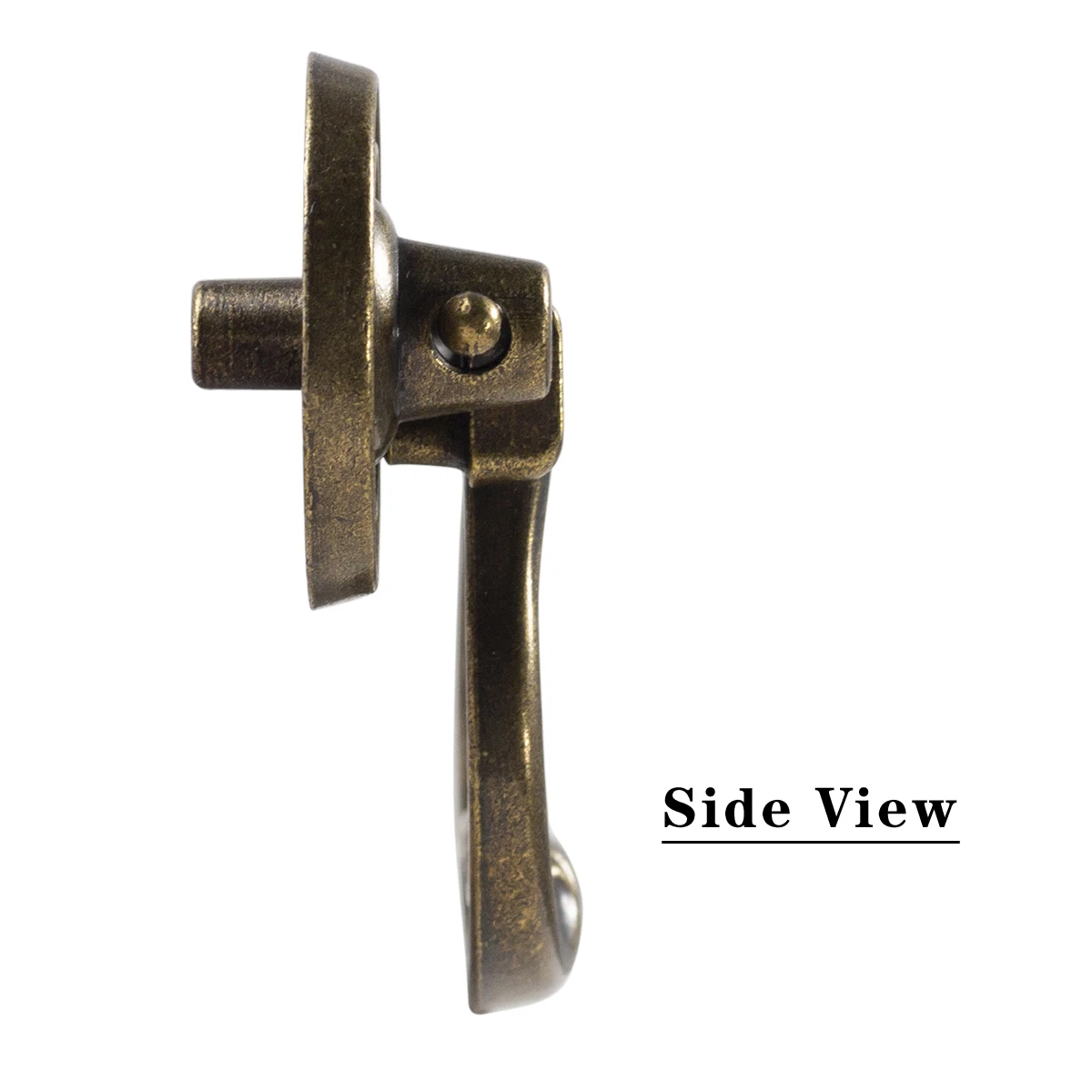 Antique Bronze Bail Style Drawer Pull Handle for Vintage Cupboard, Old Desk, Dresser, Vanity etc Furniture, CC 96mm