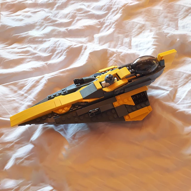 Lego star wars anakin's shops custom jedi starfighter