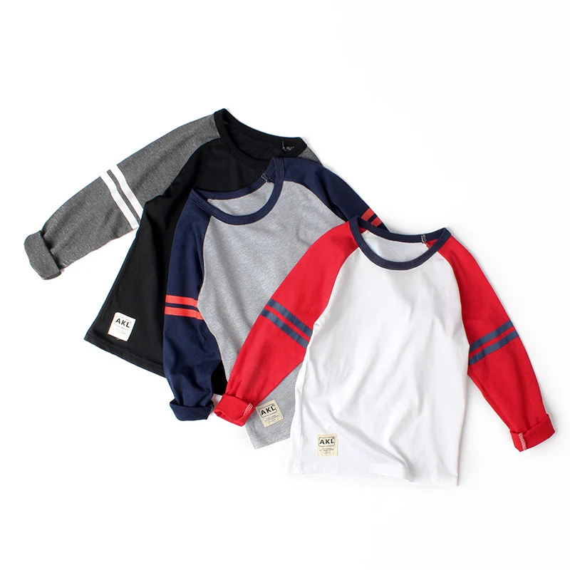 IENENS Kids Baby Boys T-shirt Tee Clothes Children Boy O-neck Infants Cotton Blend Shirts Tops Clothing T shirt