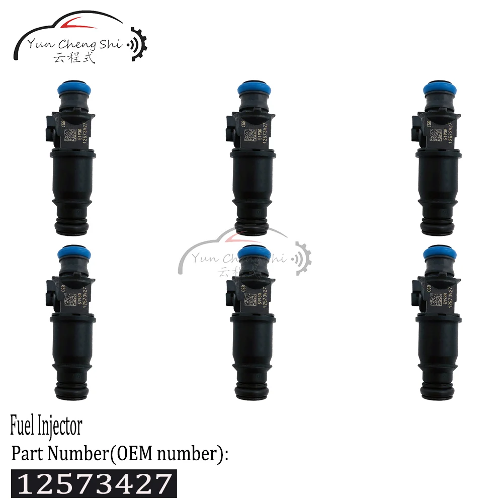 

6 PCS Fuel Injectors 12573427 832-11202 For 2004-2007 Pontiac Grand Prix 3.8L V6