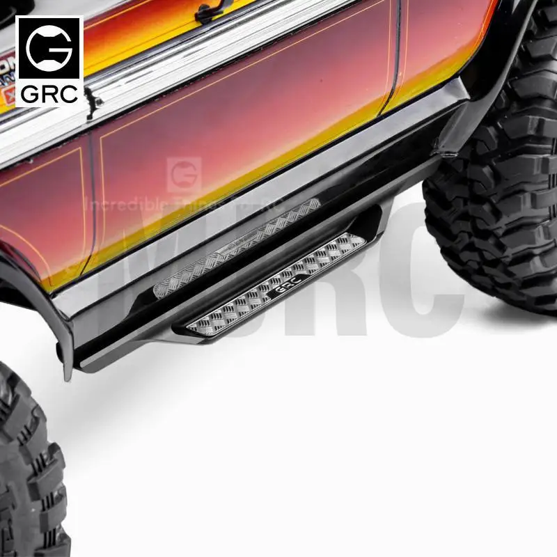 Universal Metal Side Bumper Pedal For 1/10 RC Crawler Car Trax For TRX4 Defender Bronco Ranger TACTICAL UNIT #8219