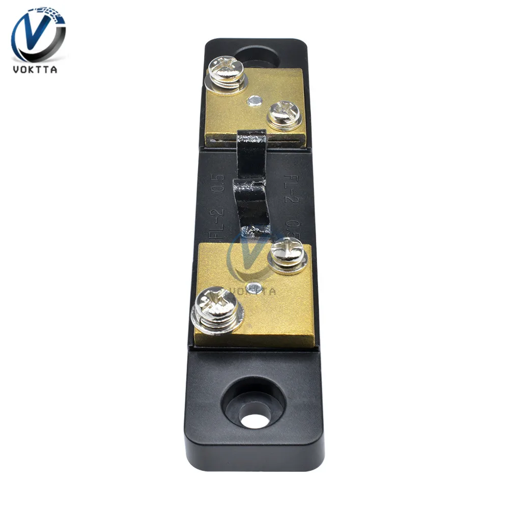 External Shunt FL-2 100A 50A 30A 20A 10A 75mV Current Meter Shunt Resister for Digital Voltmeter Ammeter Wattmeter Meter