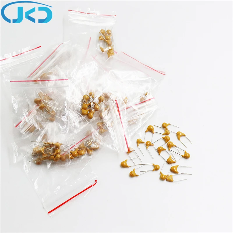 18values*10pcs =180pcs Monolithic Ceramic Capacitor 20pF~1uF,ceramic capacitor Assorted Kit