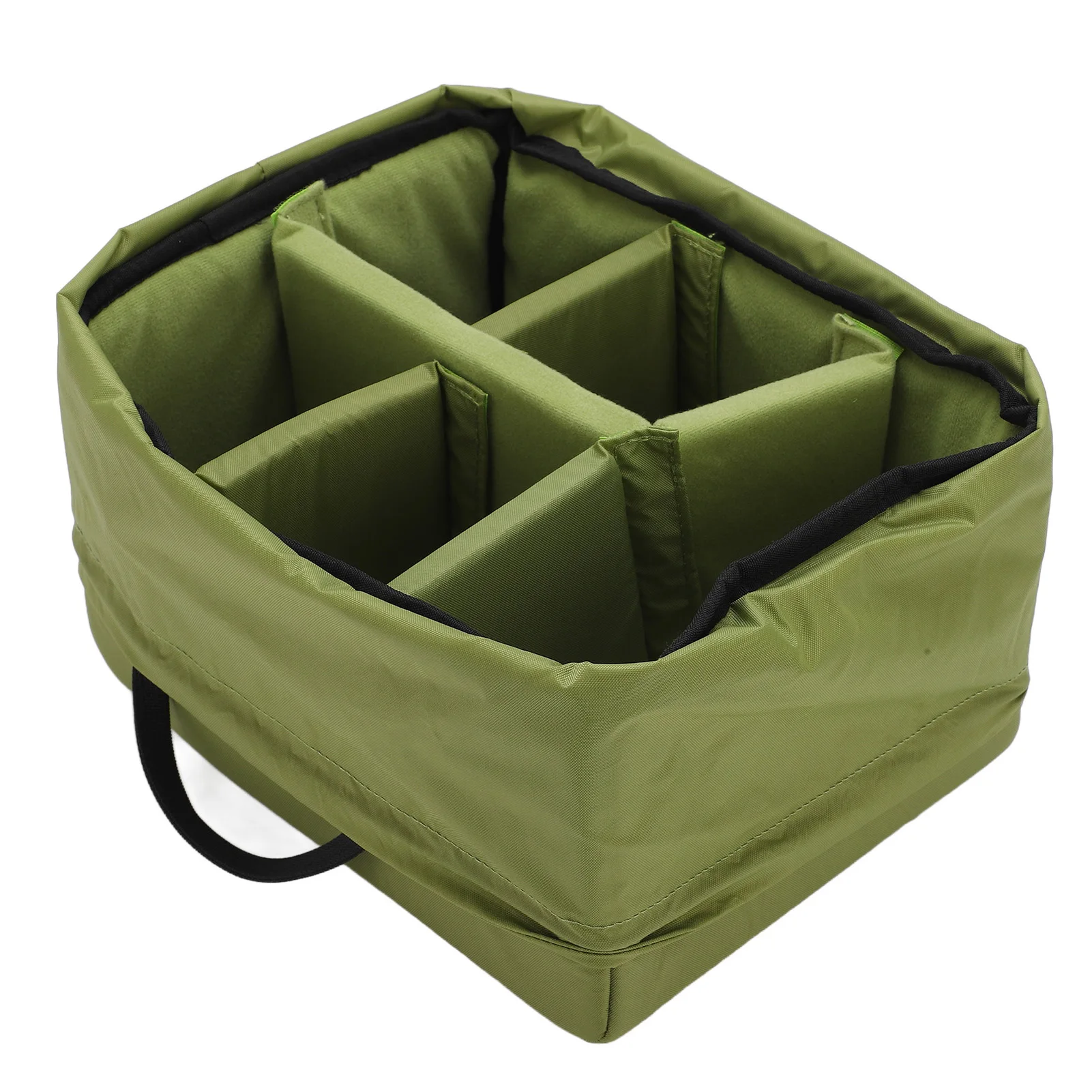 مقاوم للماء إدراج مبطن قسم حقيبة الكاميرا ، وحالة العدسة ، وحقيبة التخزين ، وحقيبة الرباط للصدمات لسوني ونيكون العدسات