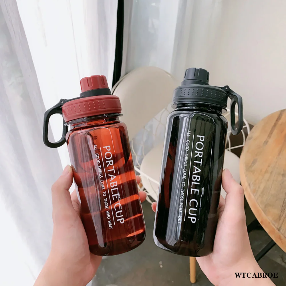 Tour Unique Items Bottle Waterbottle Portable Gourd Water Bottles Gym Creative Sports Material 600ml Student Bottle Water-bottle