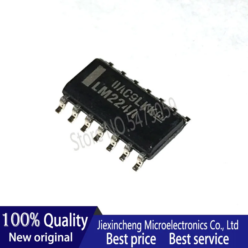 (10 قطعة - 100 قطعة) LM224ADR LM224A LM224 SOP14 جديد أصلي