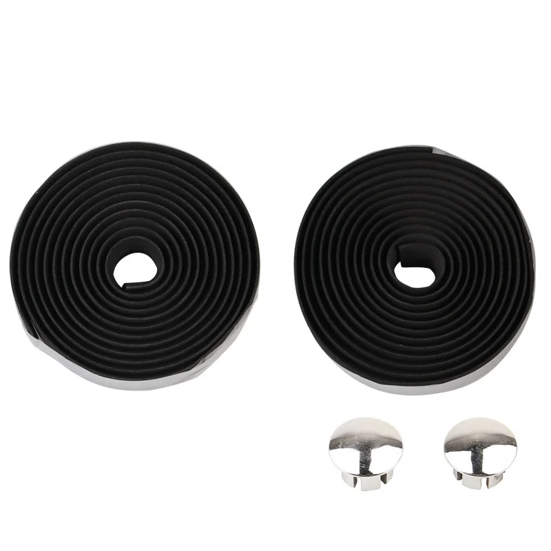 1 Pair 16 color Bicycle Handlebar Tape Sponge Colour for Anti-skid and Shock Absorption Bicycle Road Handlebars Cover Bike tools