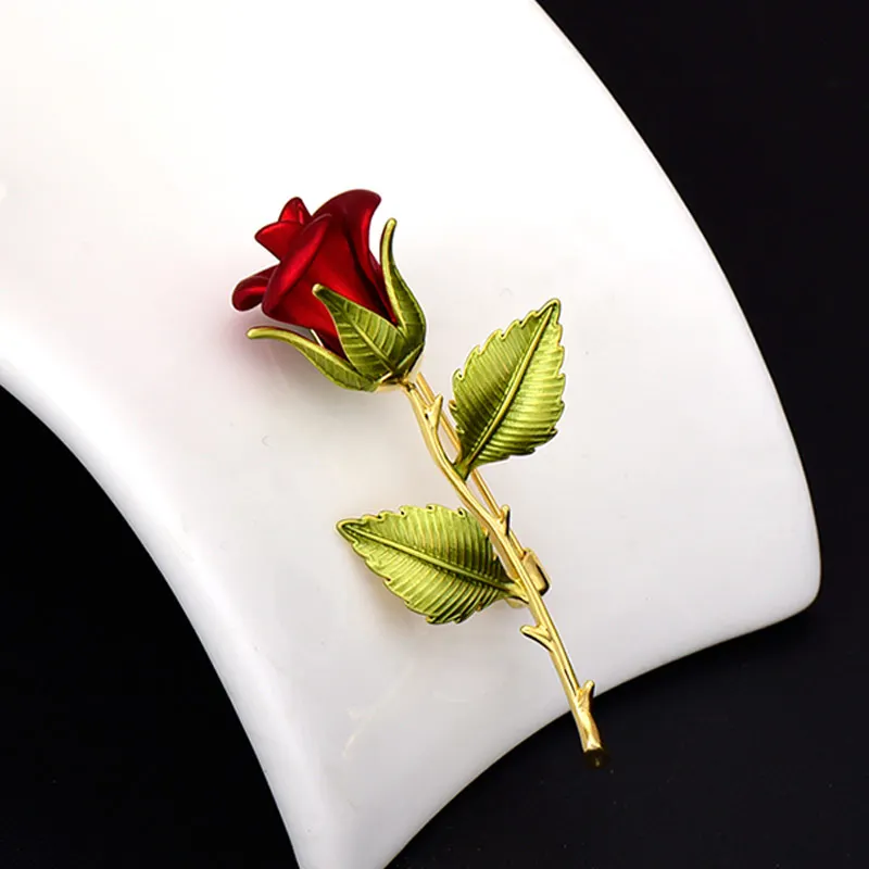 little prince's rose flower vintage brooch women clothing flower accessories brooches party holiday gift