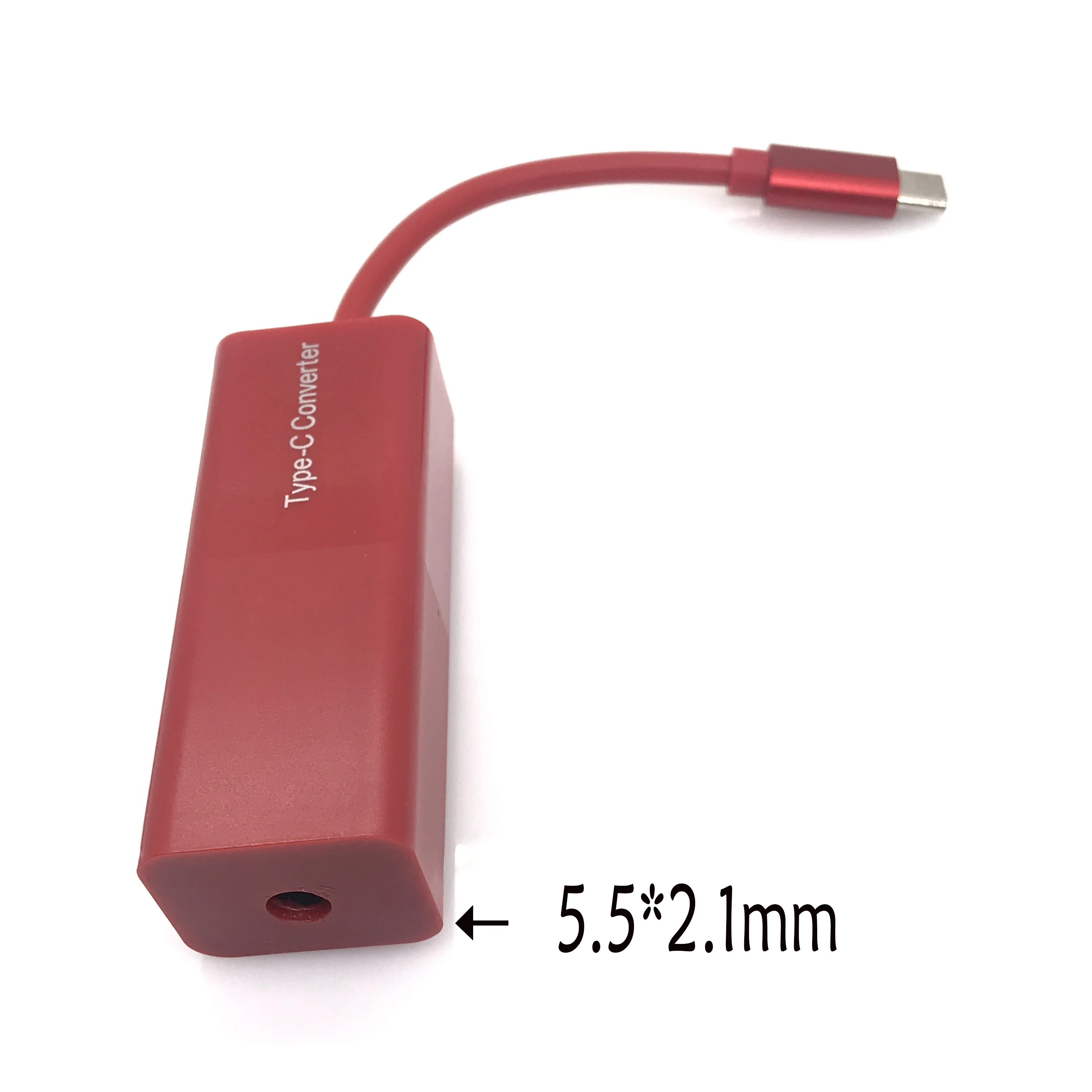 65W Dc rodzaj USB C konwerter zasilacz Laptop zasilanie łącze typu jack kwadratowy wtyk żeński na USB C ładowarka dla Macbook Lenovo Hp