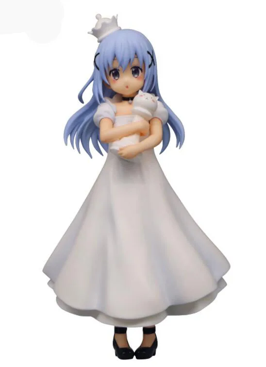 

No box 2021 17CM Japanese original anime figure Kafuu Chino International chess ver action figure