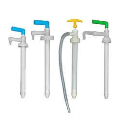 Manual Pump Hand Liquid Transfer Pump Comfortable Handle Design for Oils Water Chemical Barrels