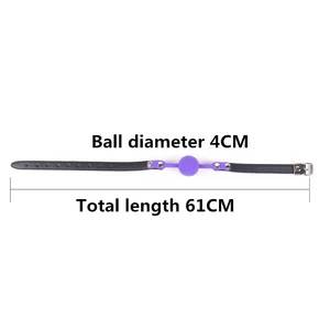 BDSM Bondage Boca Ball für Frauen, offener Mundknebel, Erwachsenenspiele, erotischer Flirt, Sexspielzeug für Paare, keine Vibratoren, Sexshop 10 Hauptverkäufe Casal Lesbico - №1