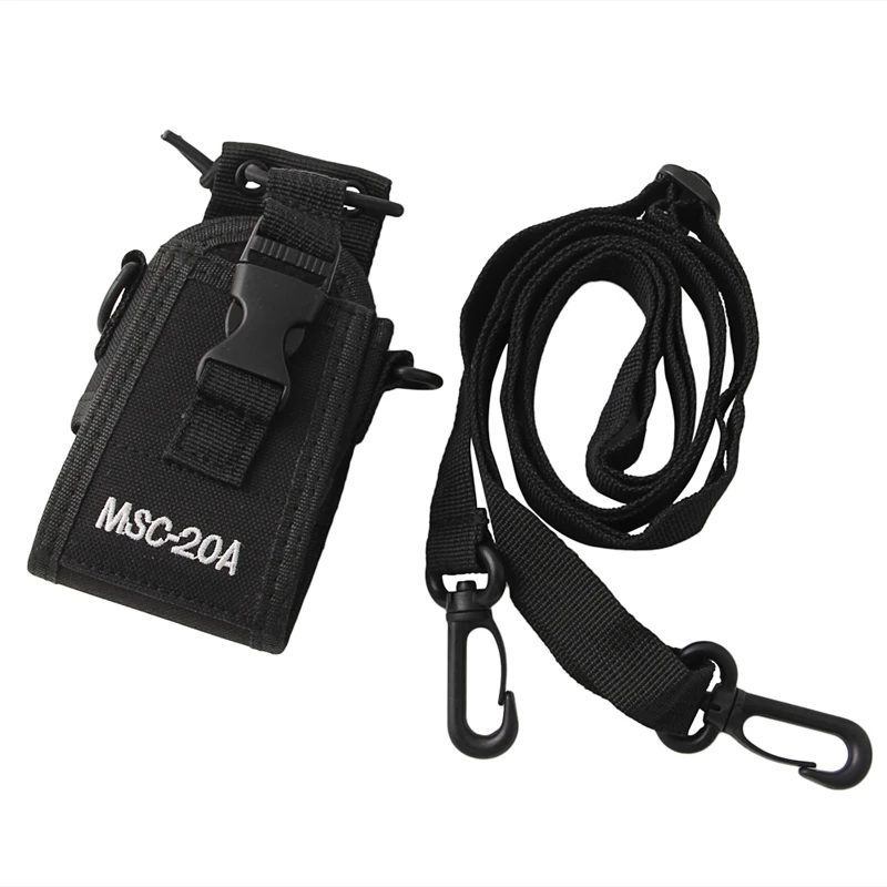 Leather Case Bag for Baofeng Bf-UV5R TYT WOUXUN QUANSHENG Two Way Radio Walkie Talkie, MSC-20A