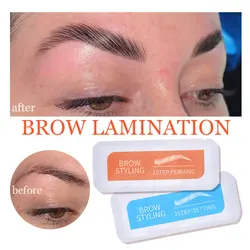 Brand Brow Lamination Kit Safe Perming Brow Lift Set Eyebrow Lifting Eyebrow Enhancer Brows Styling Beauty Salon Home Use Makeup