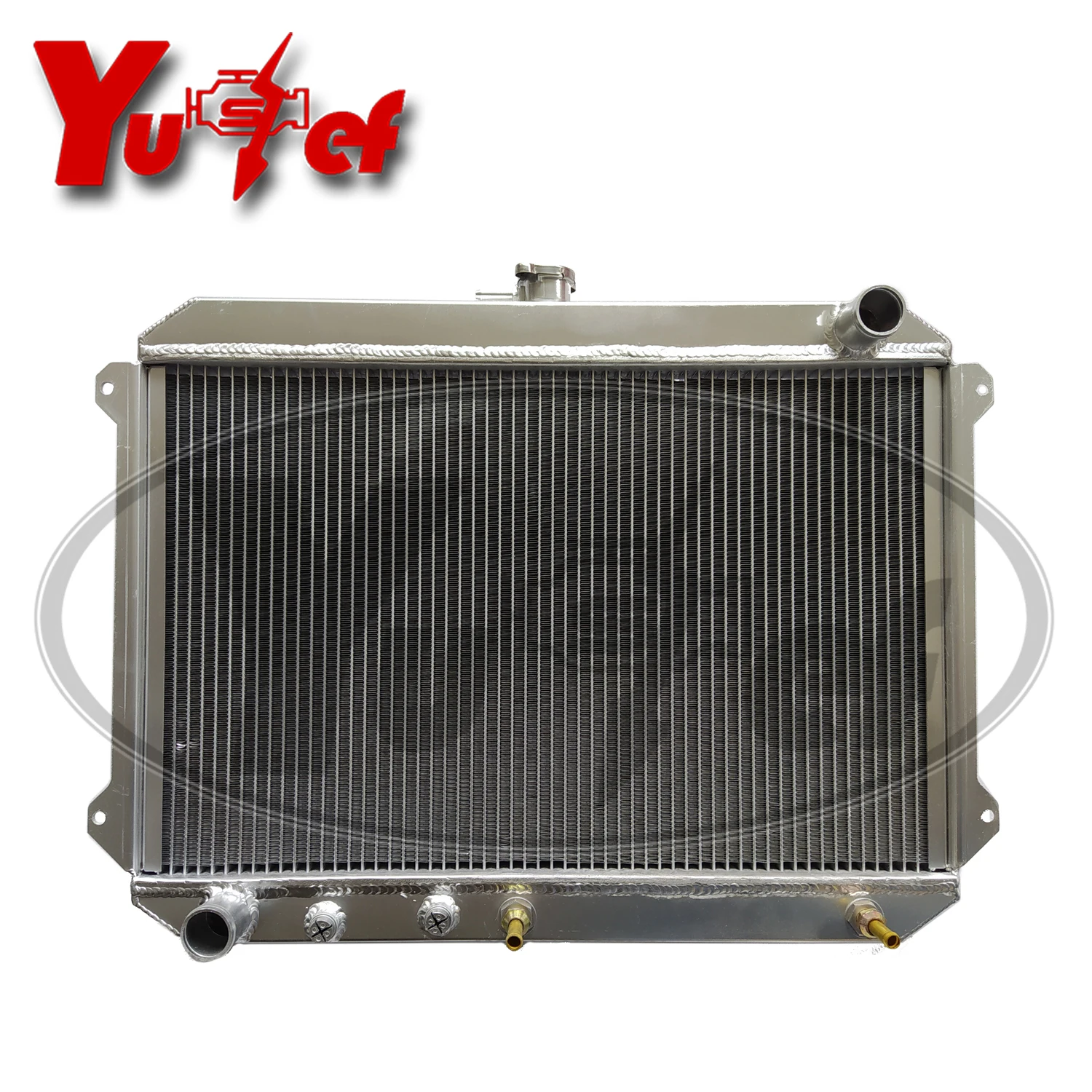 high quality aluminum radiator for MAZDA B2000 1984-1987 B2200 1982-1993#521315200A, F241152000