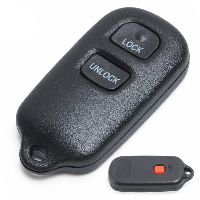 KEYECU 2+1 3 Button GQ43VT14T 4D67 Chip Car Remote With Transponder Key For Toyota Corolla Matrix 2005 2006 2007 2008 2009 2010