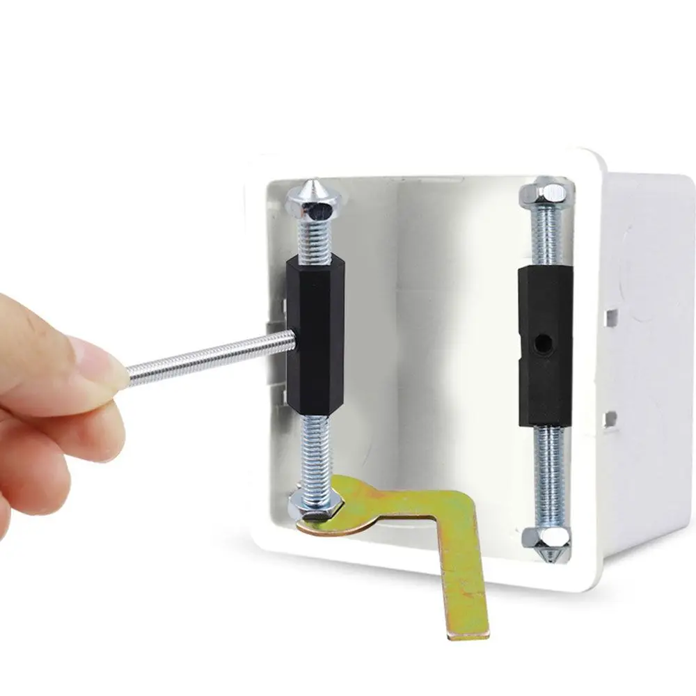 2PCS 86/118/120 Type Cassette Repair Device Cassette Support Rod Switch Socket Line Box Bottom Box Fixed Artifact Rod