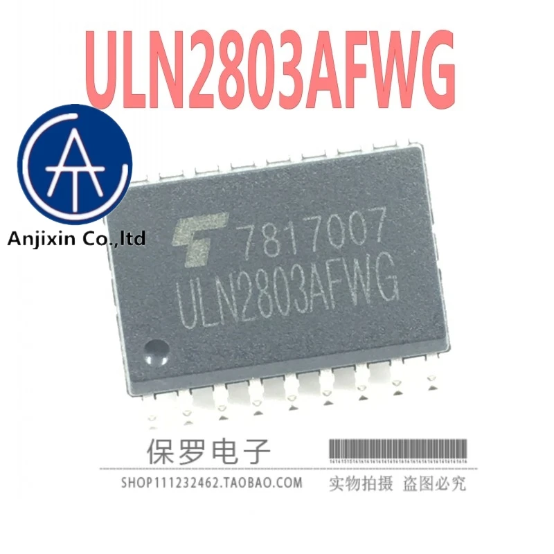 10 Uds 100% original y nuevo transistor Darlington ULN2803AFWG ULN2803AG SOP-18 en stock