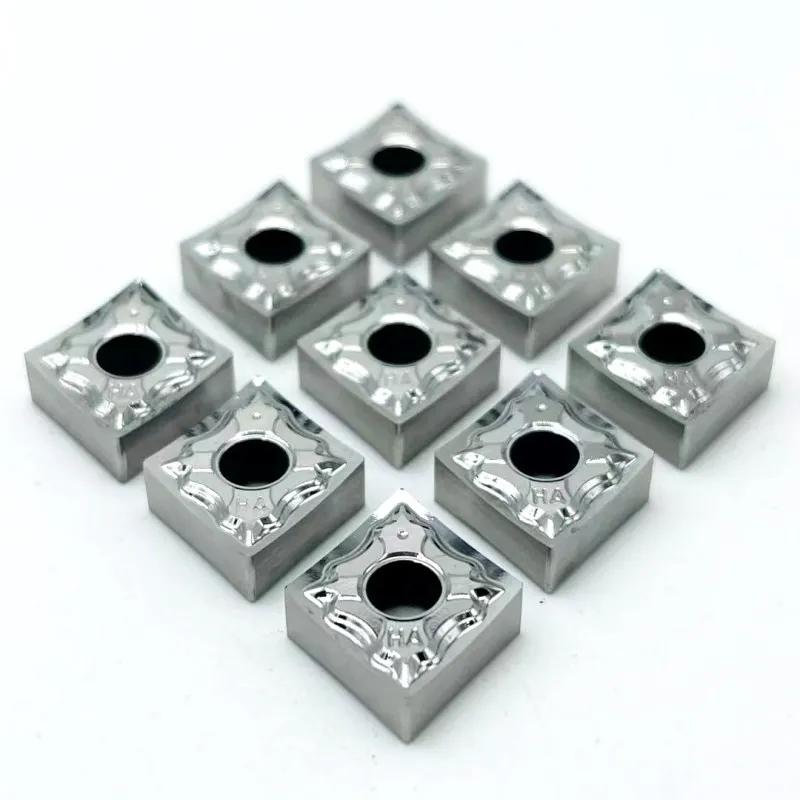 Herramienta de torneado de aluminio CNMG120404 CNMG120408 HA H01, herramienta de torneado de aluminio de alto brillo 100%, alta calidad CNMG 120408, cobre, aluminio, madera