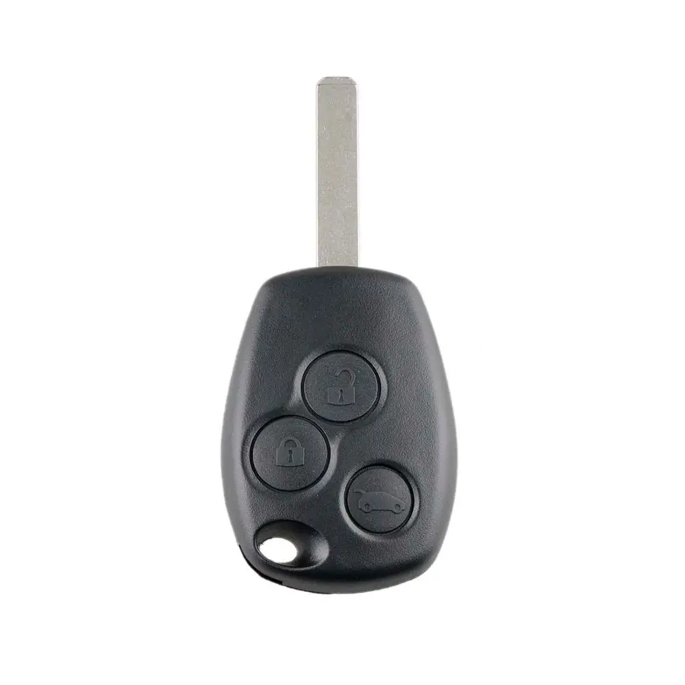 2/3Buttons Key Case For Renault Modus Clio 3 Twingo DACIA Logan Sandero Uncut Blade Fob Remote Shell Replacement VA2 Blade