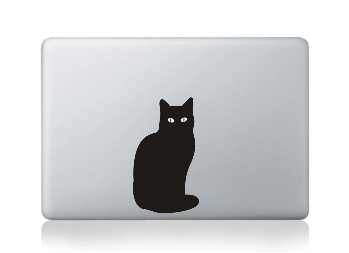 YCSTICKER Black Partial Skin Stickers for MacbookPro 16 Wild-curl up Laptop Sticker for Macbookpro air retina11 13 15 16 Vinyl