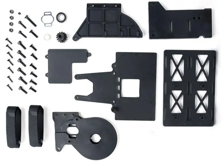 Fuel power to electric power conversion kit for ROFUN Q BAJA