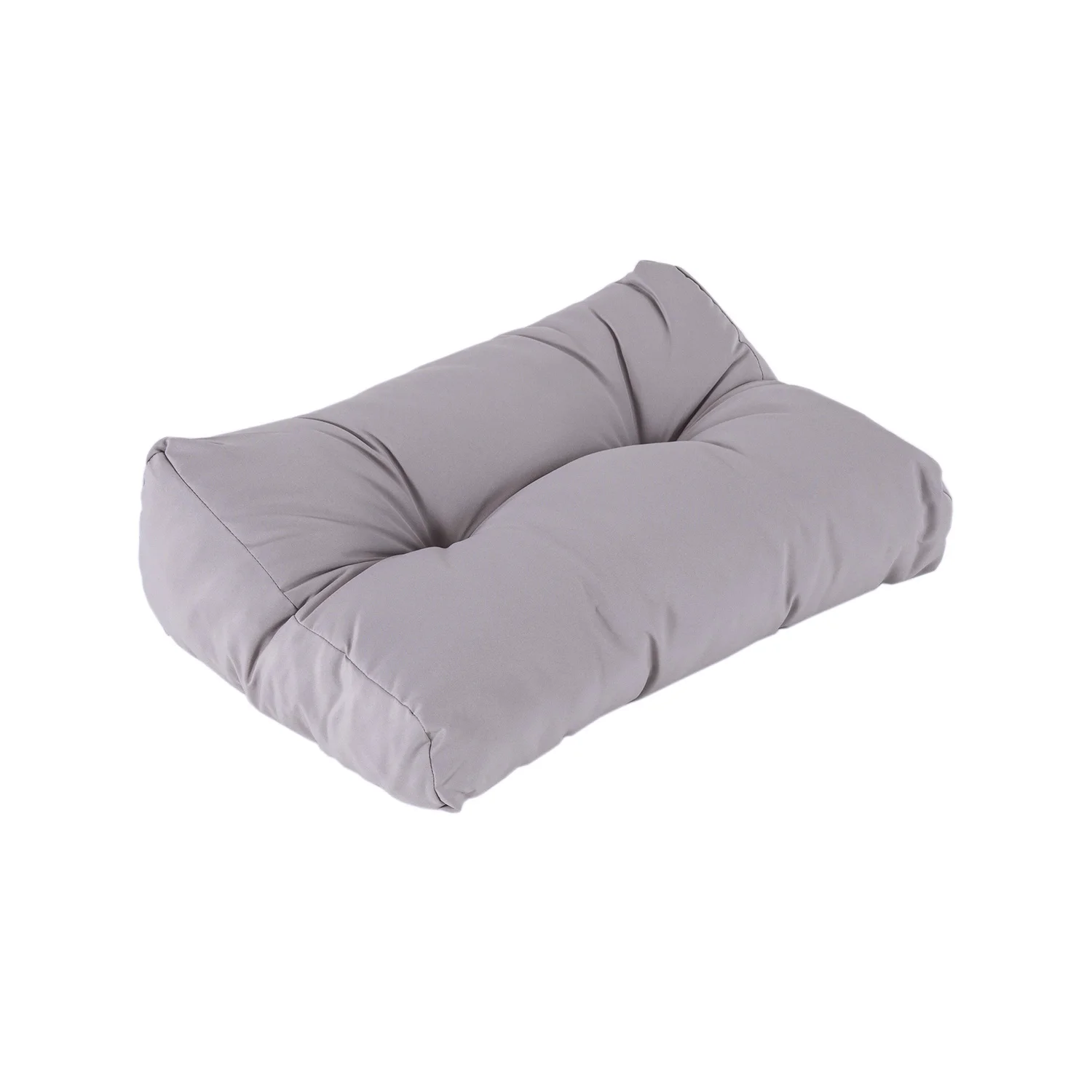 Small back cushion for pallet, size: 40x60x16 cm, stone Color, water repellent, outdoor cushions, garden cushion, outdoor pillows, pallet sofas cushions, pallet cushions