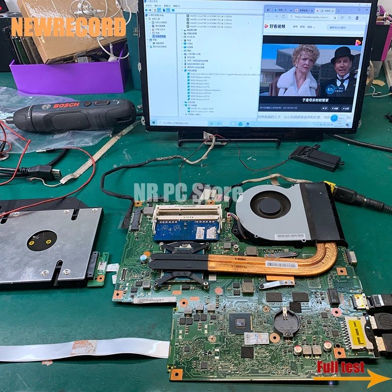 Imagem -03 - Placa-mãe para Lenovo Ideapad Z710 Dumb02 11s90004562 Gt740m Gpu Ddr3l Teste Completo