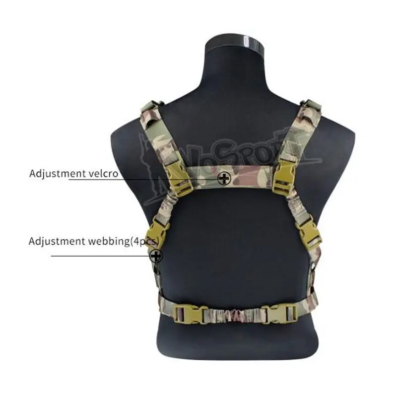 New Military Tactical Molle Vest Ammo Chest Rig Removable Gun Sling Hunting Airsoft Paintball police CS out games Gear