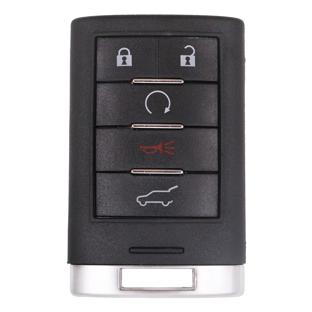 

Keyecu FCC ID: OUC6000066, P/N: 20998255 Remote Car Key Fob 5 Buttons 315MHZ for Cadillac CTS DTS 2008 2009 2010 2011 2012 2013