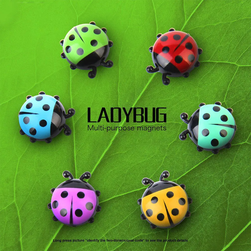 Kitchen Ladybug Message Board Post-It Note Creative Photo Sticker Home Decor Fridge Magnet Refrigerator Decoration For Gift