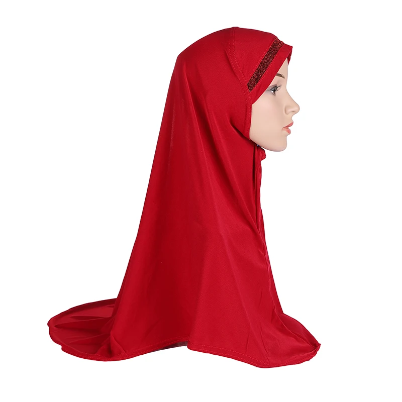 Ramadan muslimische Frauen Hijab Chemo Cap Motorhaube volle Abdeckung Gebet Turban islamische Amira Niqab Hut Femme Headwrap Schal Schals Schals