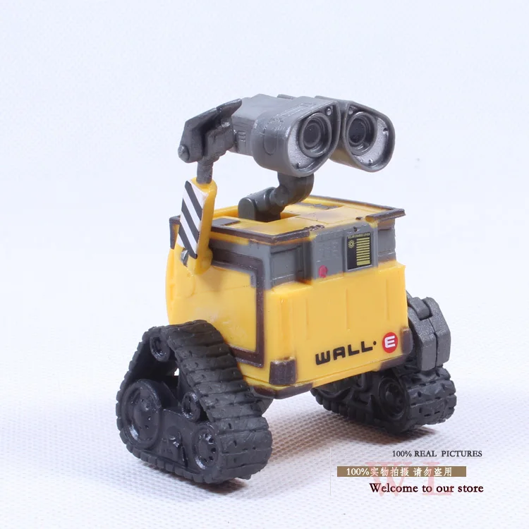 Retail 1pcs Wall-E Robot Wall E PVC Action Figure Toy Doll New Style 6cm