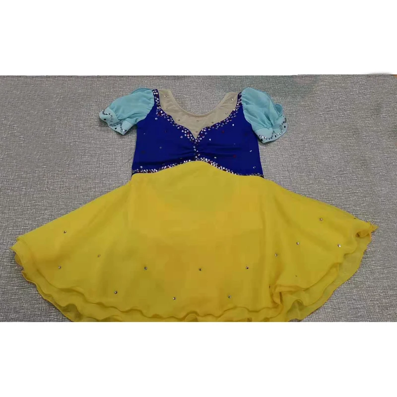 

Nasinaya Figure Skating Competition Training Dress Women's Children's Rhythmic Gymnastics Performance Princess Dress Dress