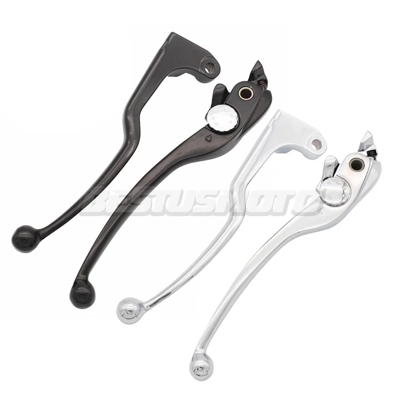 Motorcycle Left/Right Black /Chrome Brake Clutch Levers For Honda CBR600RR CBR 600RR 600 RR 2003 2004 2005 2006