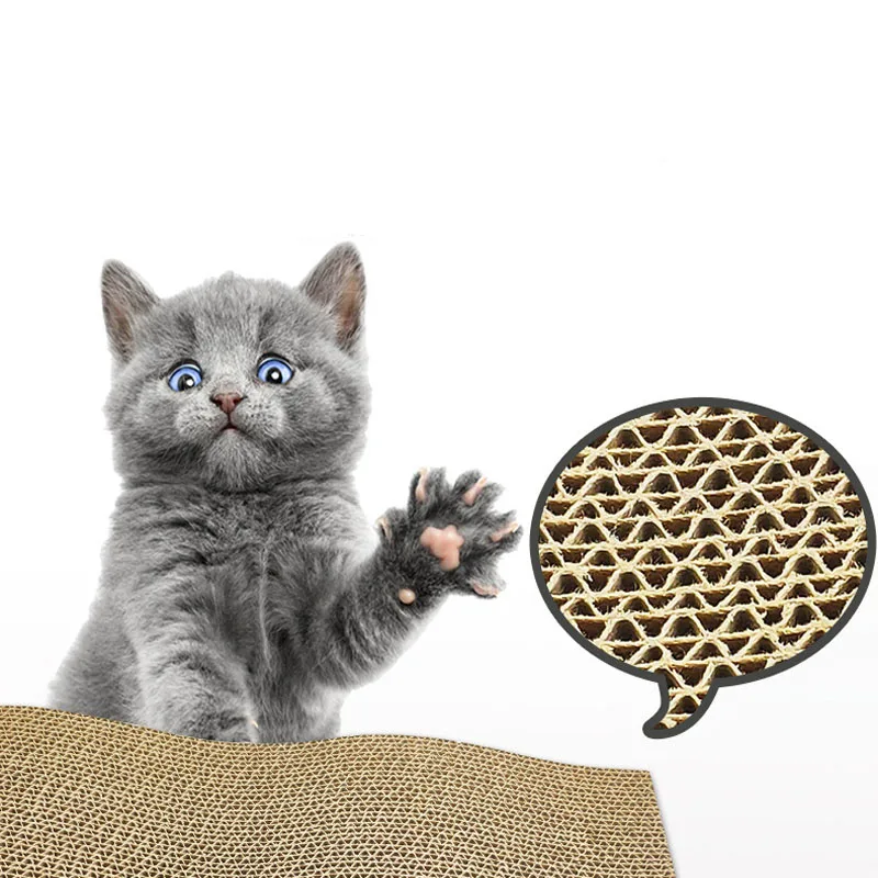 Cat Scraper Wearable Toy Cat Scratcher Cardboard Scraper for Cats Katten Scratch Board Scratching Post Claw Grinder Pet Products