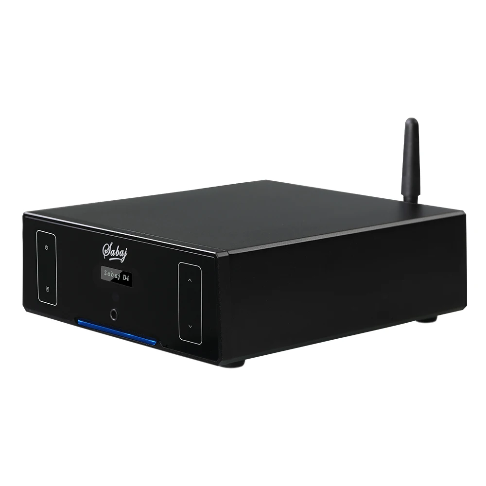 Sabaj D4 HIFI DAC portatile e amplificatore per cuffie DSD512 PCM768 BT4.2 versione supporto Bluetooth ingresso ottico coassiale USB