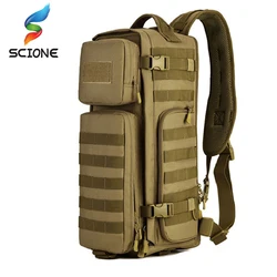 Men Chest Sling Backpack Men's One Single Shoulder Male Large Travel Backpacks Cross body Bags Outdoors Rucksack Bag