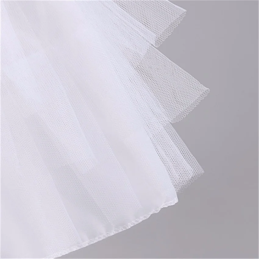 New Children Petticoats for Formal/Flower Girl Dress 3 Layers Hoopless Short Crinoline Little Girls/Kids/Child Underskirt