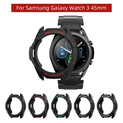 SIKAI 2021 Case For Samsung Galaxy Watch 3 45mm TPU Shell Protector Cover Band Strap Bracelet Charger for Galaxy Watch 3 45mm