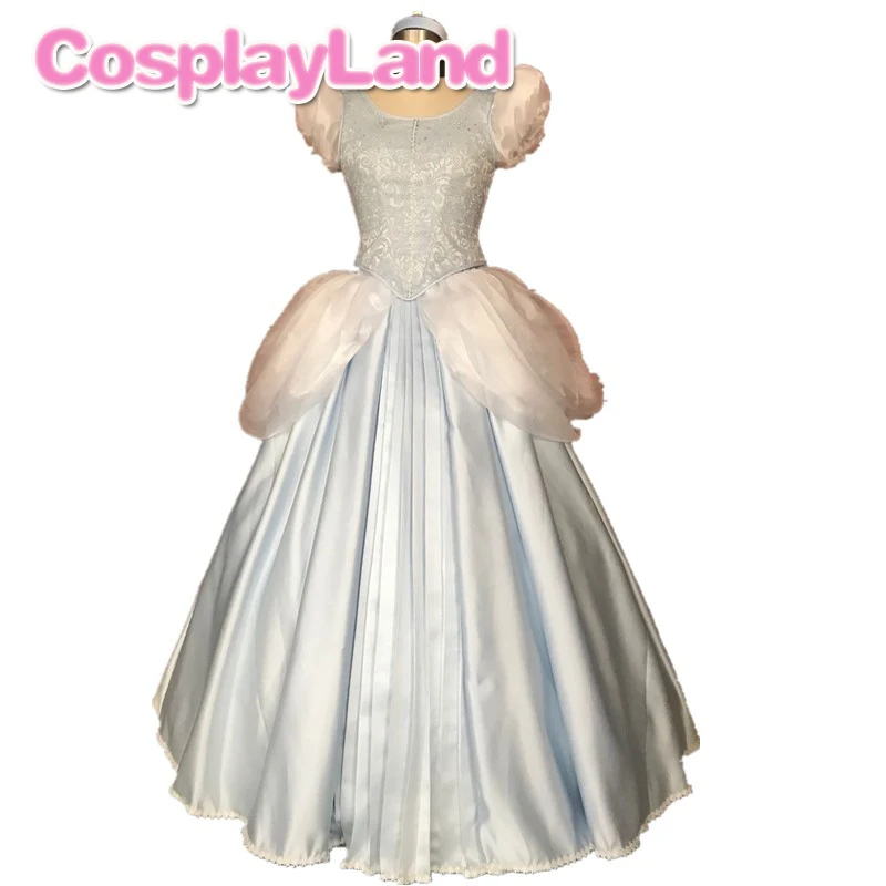 Women Fashion Princess Dress Halloween Cosplay Birthday Party Gift Costume Fancy Printing Lace Up