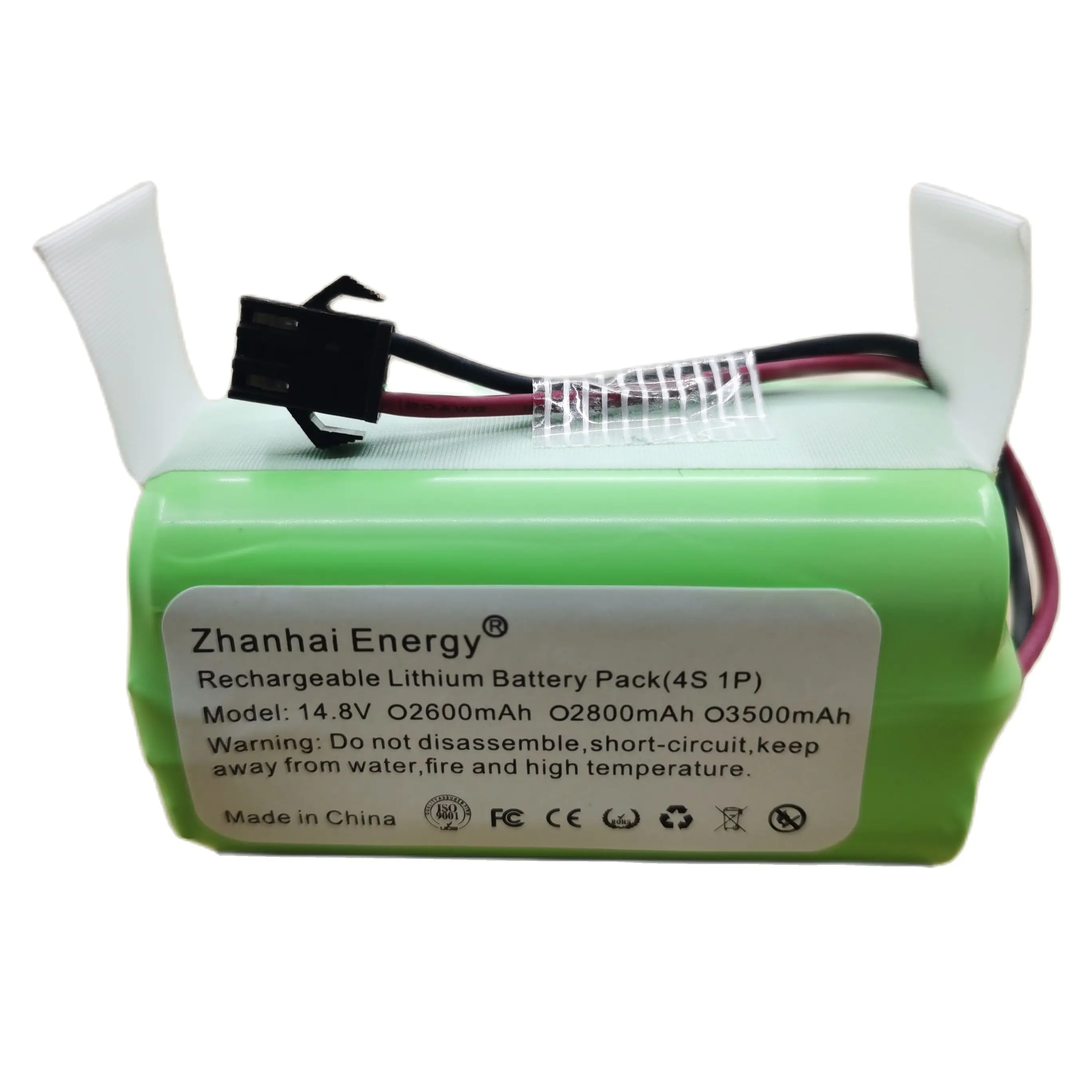 14.4V 14.8V 3500Mah 2600Mah Li-Ion Cilindrische Oplaadbare Batterij Pack Voor Conga Excellence 990 950 1090 Deebot N79 Rv700 Nieuw