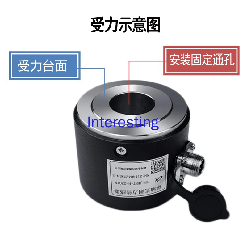 JHBT-H من خلال محور وزنها قوة استشعار الضغط آلة اختبار 120KN20T260KN الاستشعار