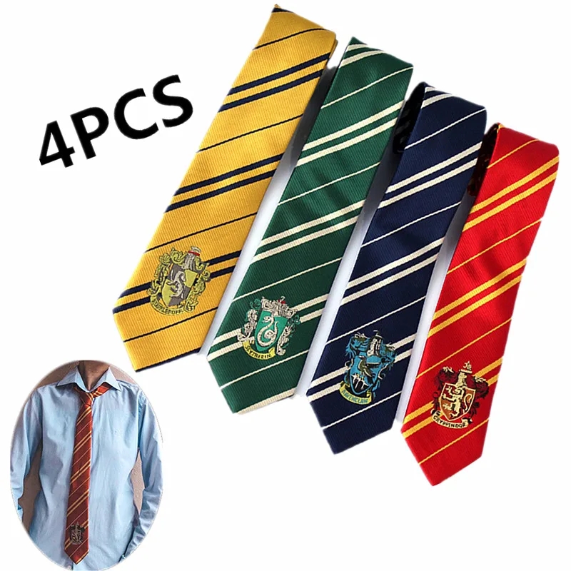 Halloween Potter Clothes Ravenclaw Slytherin Scarf gloves Tie College Hermione Granger Cosplay Costume Necktie Party Supplies