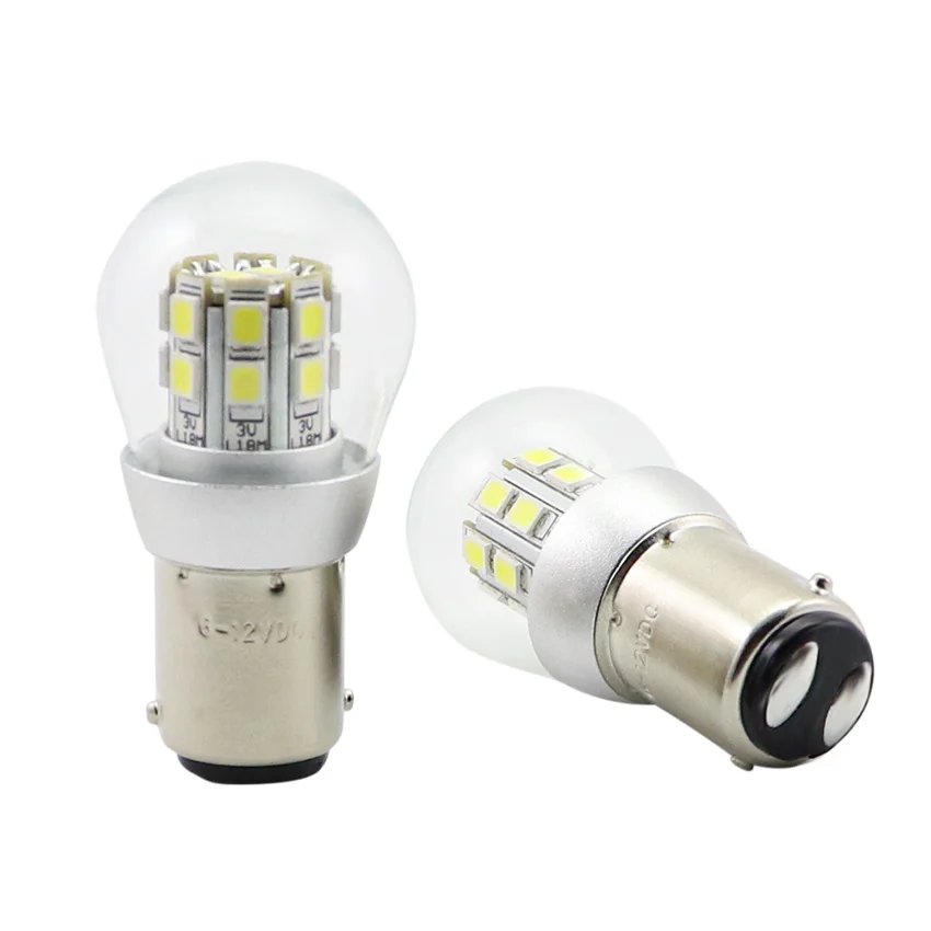 1156 Led P21W Dual Light 6v P21/5w Bay15d 48v Car-Styling Signal Lamp Headlight Bulb 3w Parking Brake